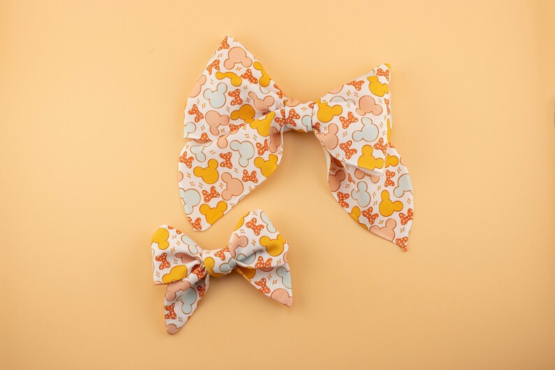 Boho Mouse Hair Bow