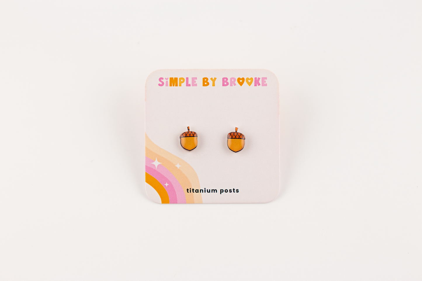 Acorn Earrings