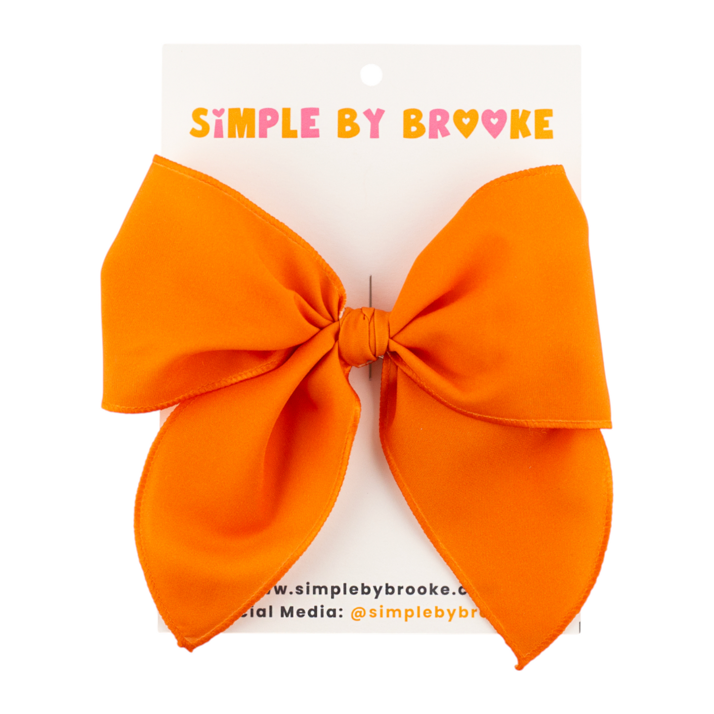 Orange Bow