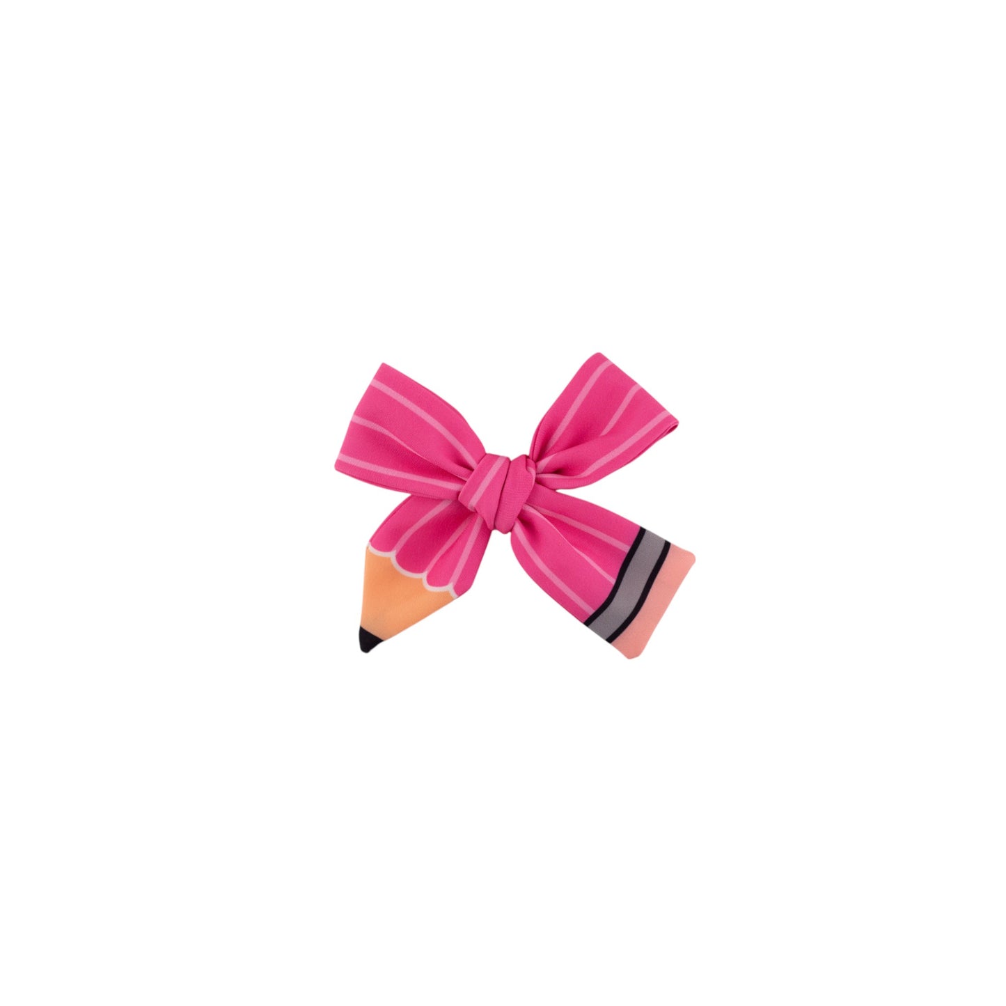 Pencil Hair Bow: Long Tail