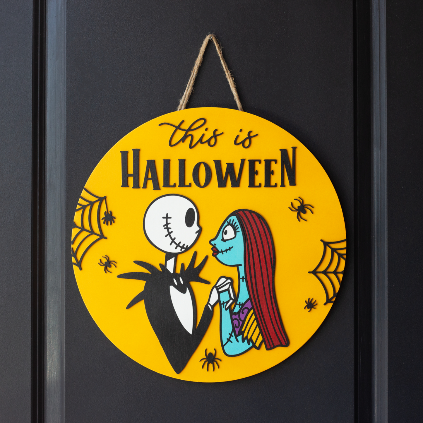 Sally & Jack Door Hanger