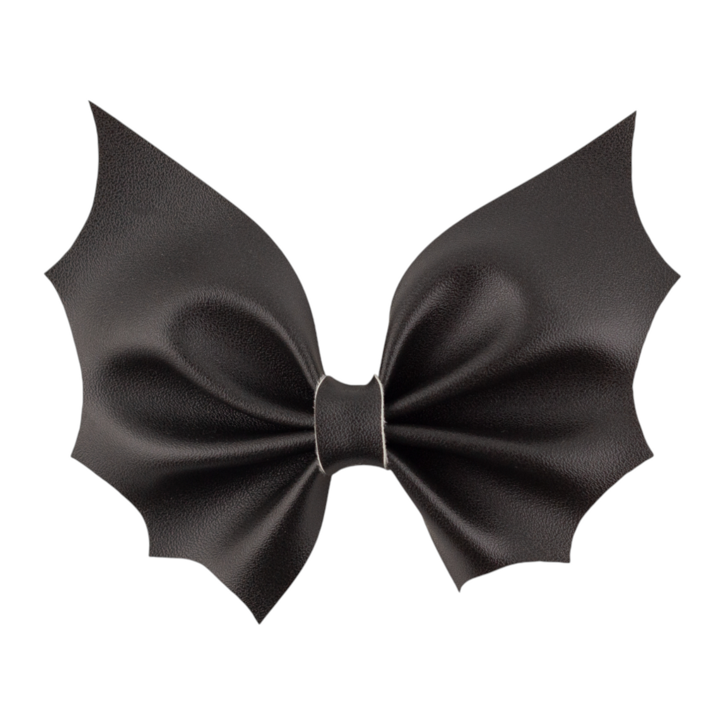 Solid Bat Leather Bow