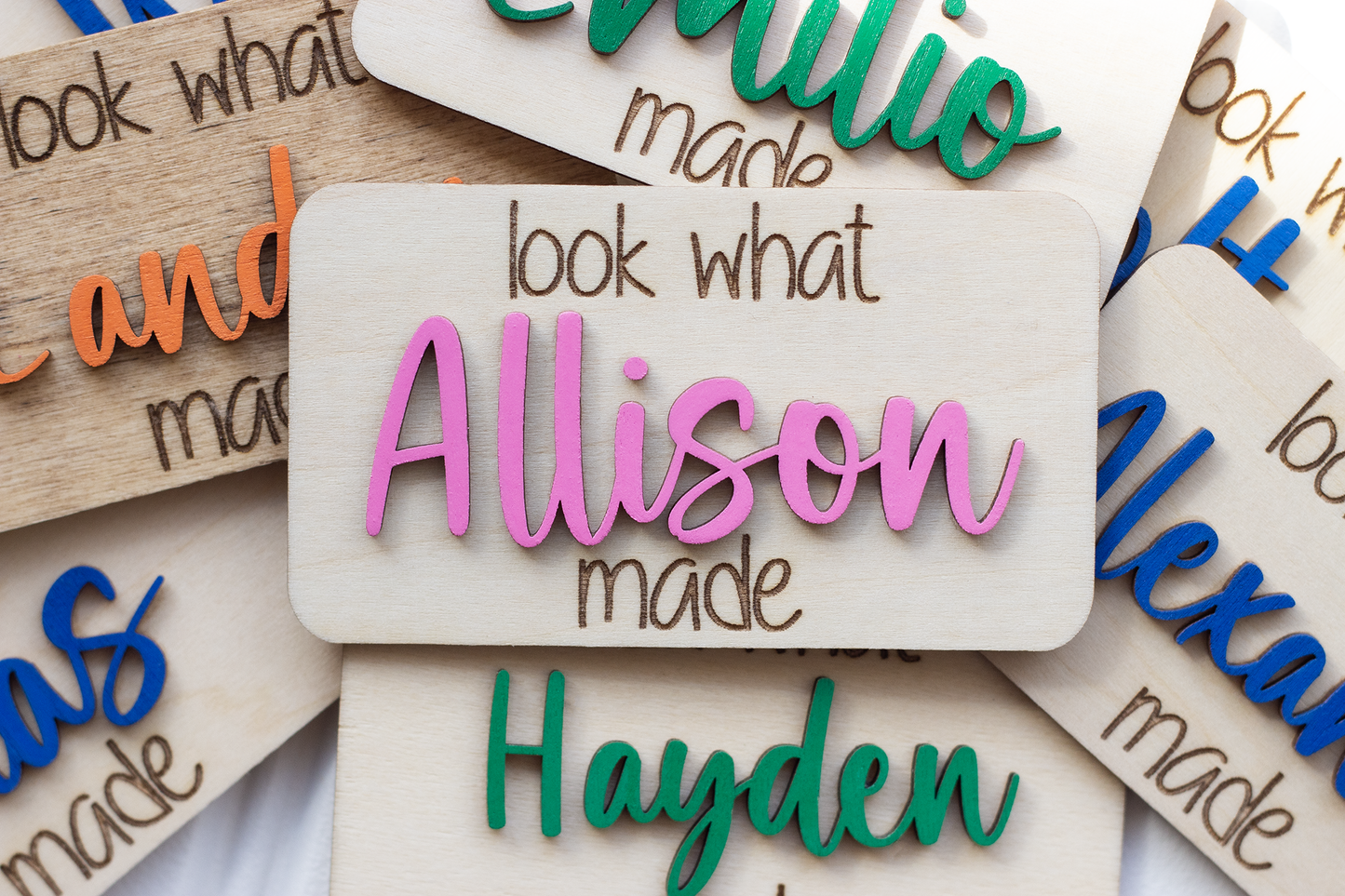 Personalized Look What I Made Magnet