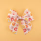 Painted Rainbows Hair Bow