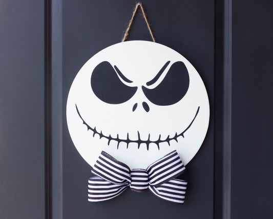 Jack Skellington Door Hanger