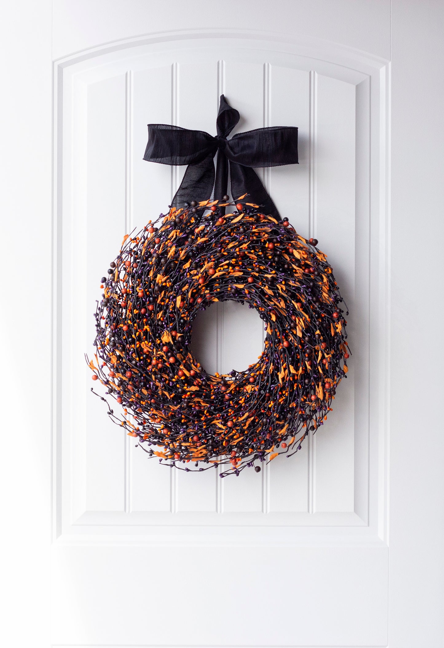 Halloween Mixed Berry Wreath