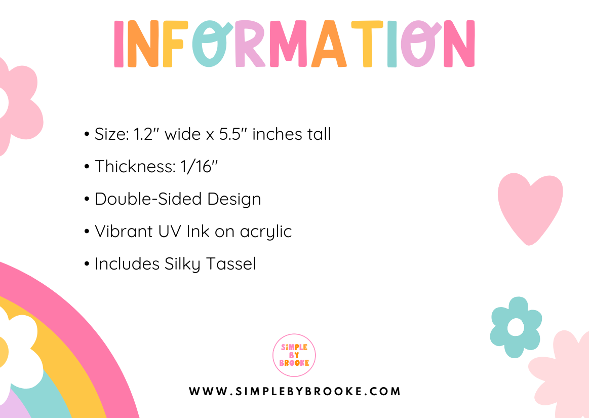 Dragon Quest Acrylic Bookmark