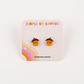 Kawaii Acorn Earrings