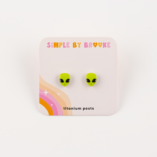 Alien Earrings