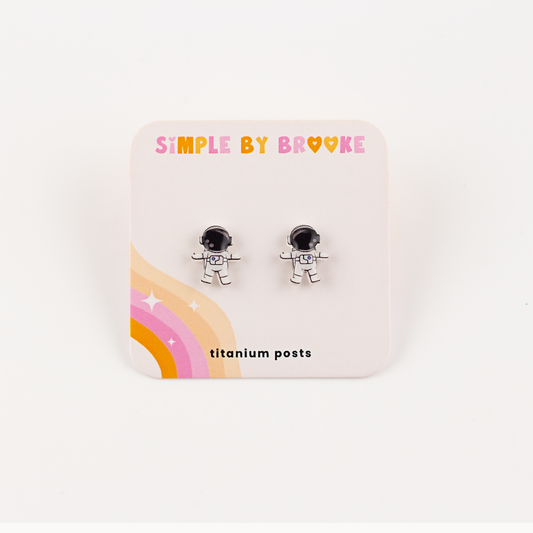 Astronaut Earrings