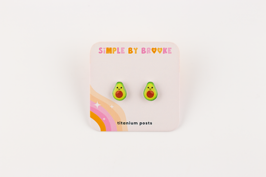 Avocado Earrings