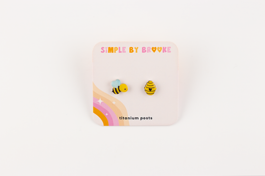 Beehive Earrings