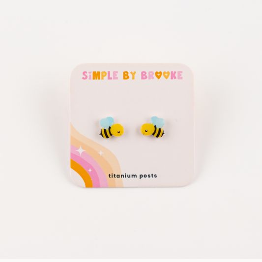 Bee Earrings
