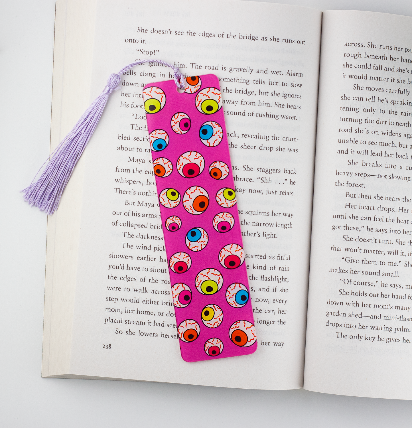 Eyeball Halloween Acrylic Bookmark