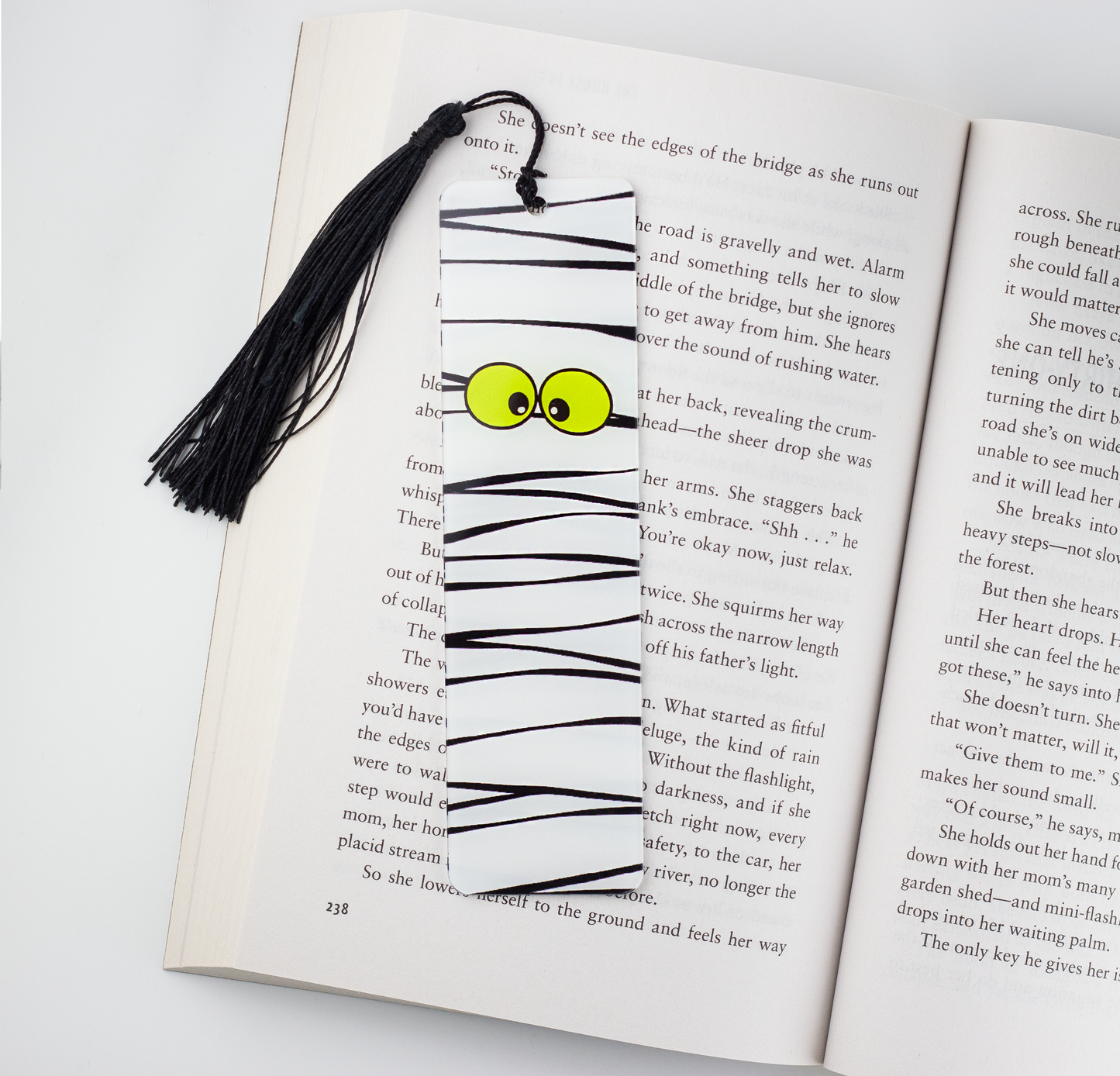 Halloween Mummy Acrylic Bookmark