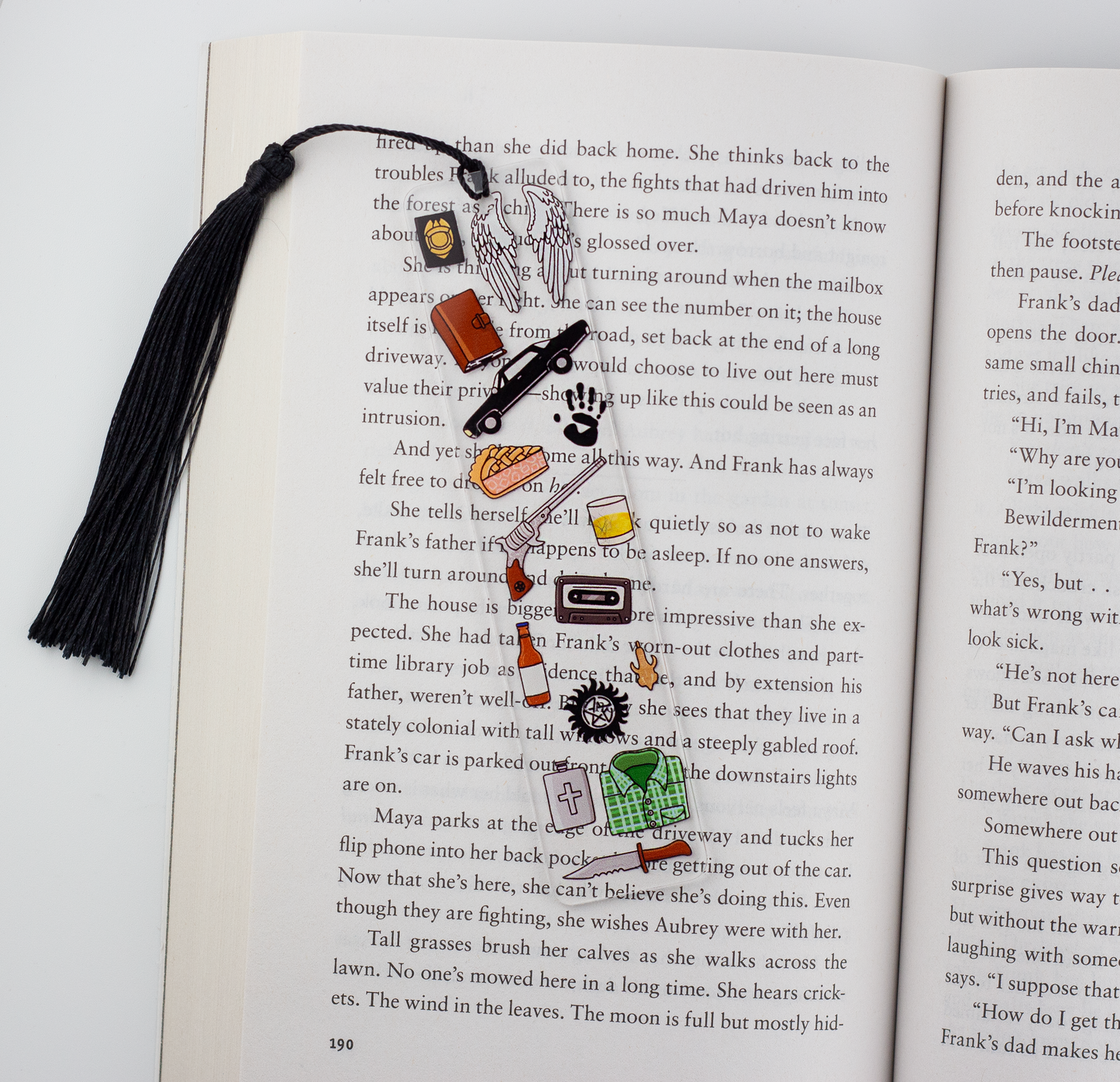 Supernatural Inspired Acrylic Bookmark