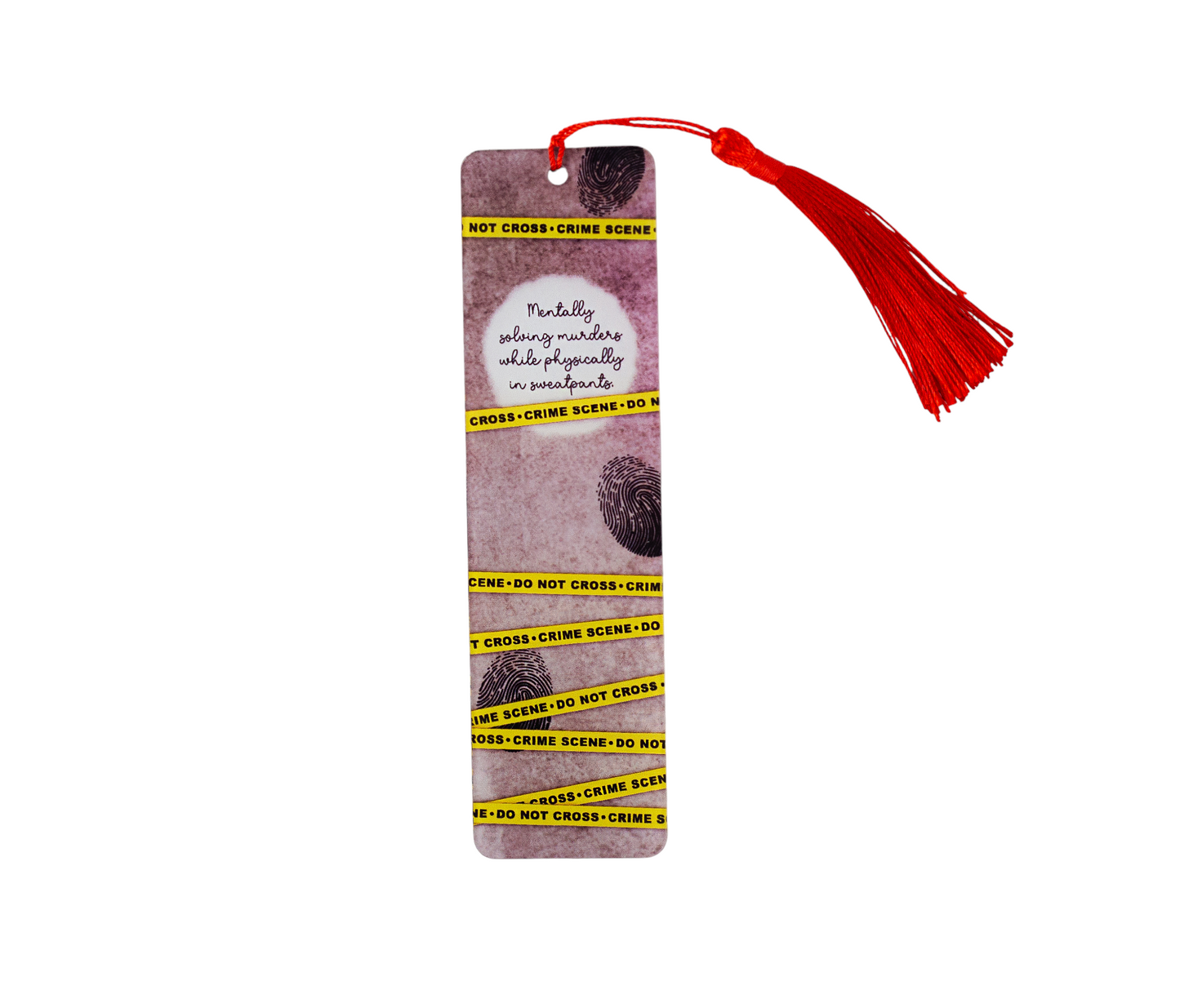 True Crime Acrylic Bookmark