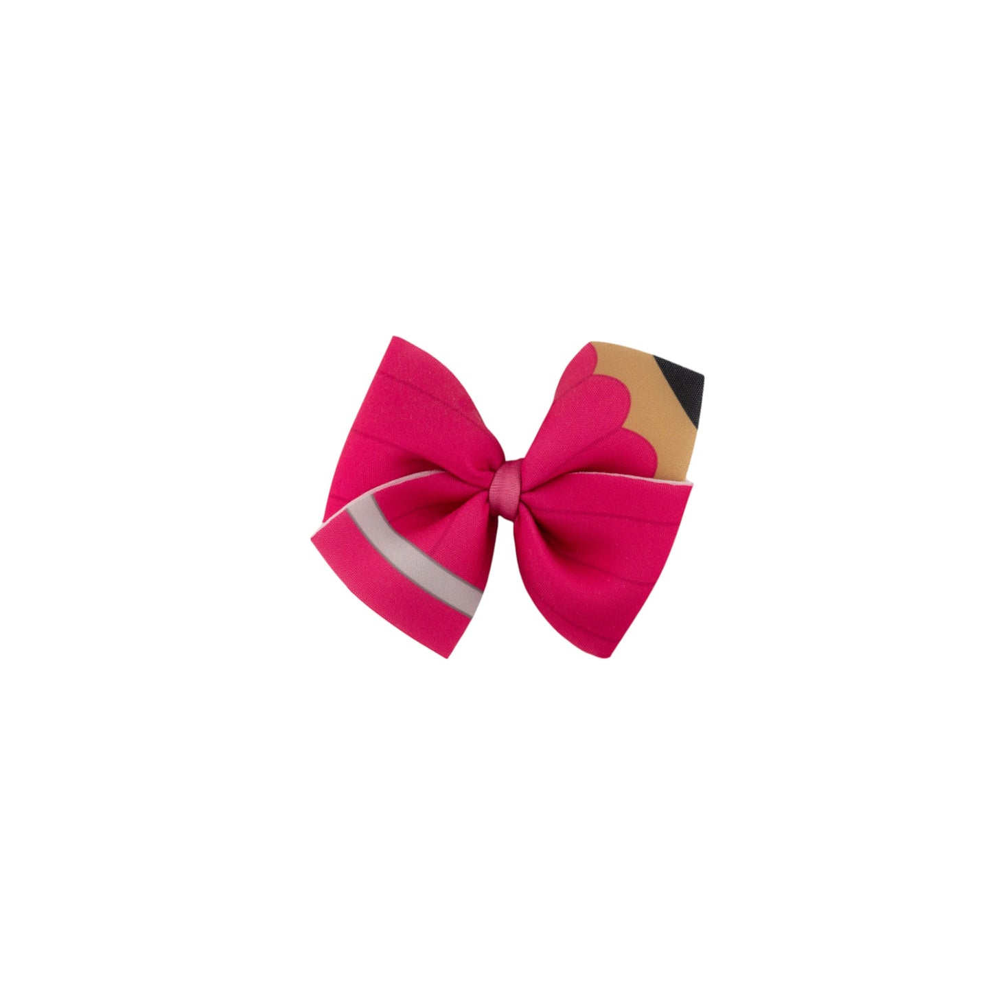 Colored Pencil Neoprene Hair Bows