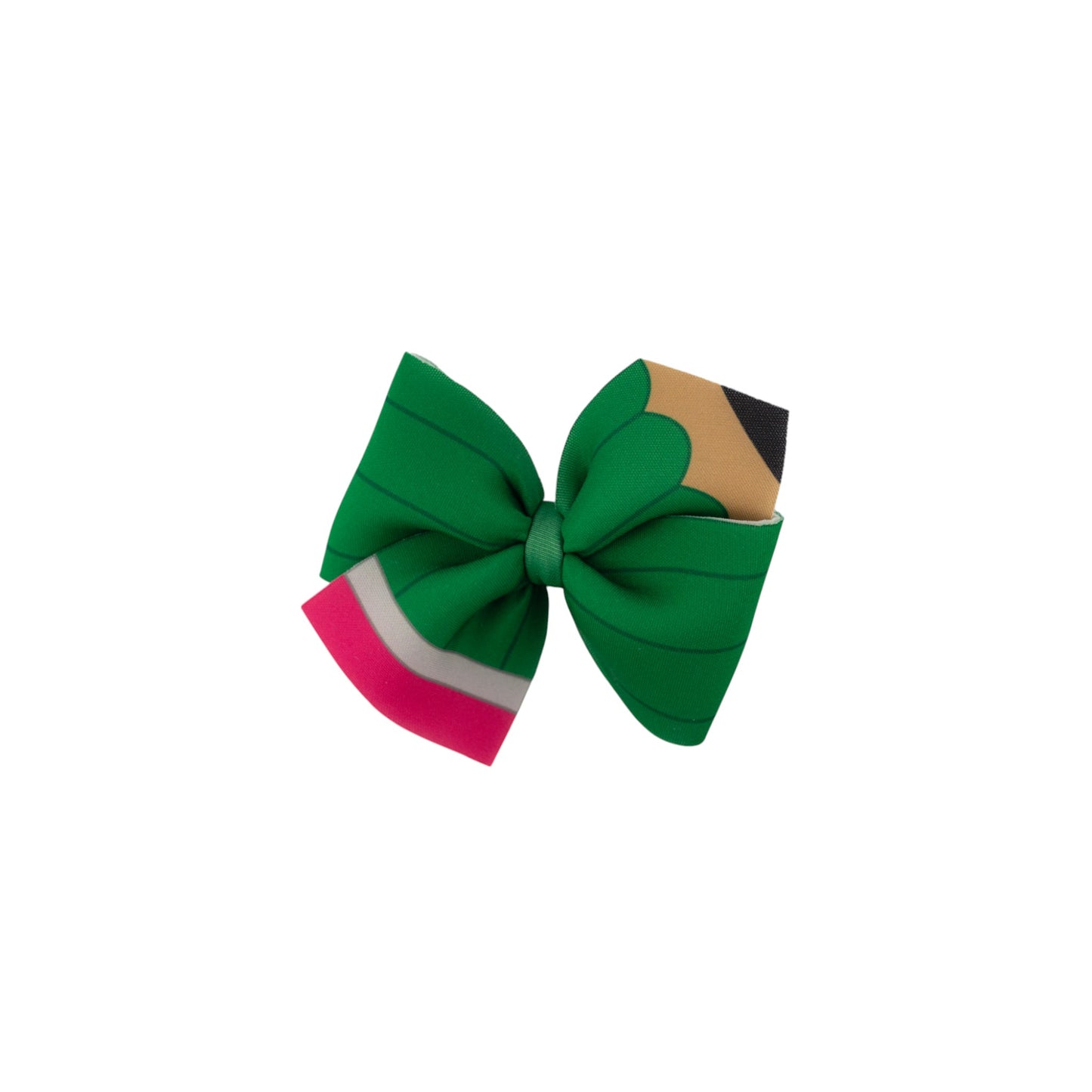 Colored Pencil Neoprene Hair Bows