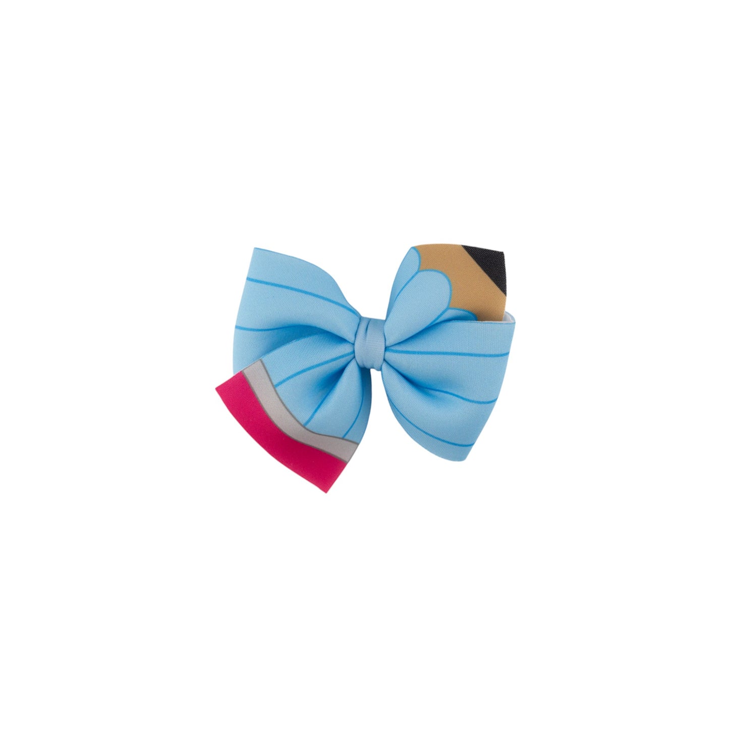 Colored Pencil Neoprene Hair Bows