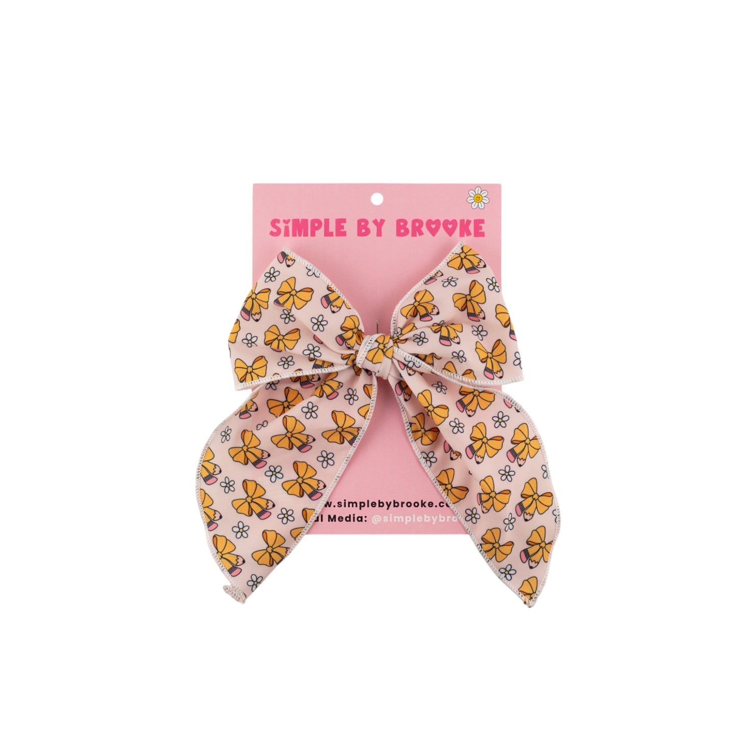 Pencil Bows Hair Bow