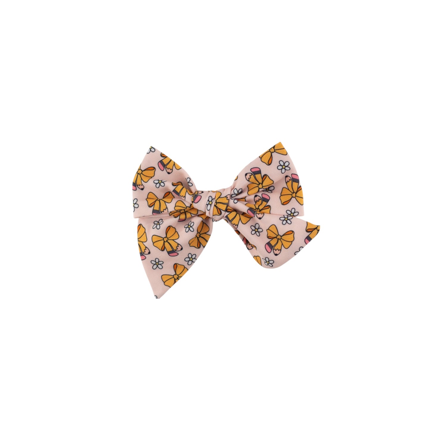 Pencil Bows Hair Bow