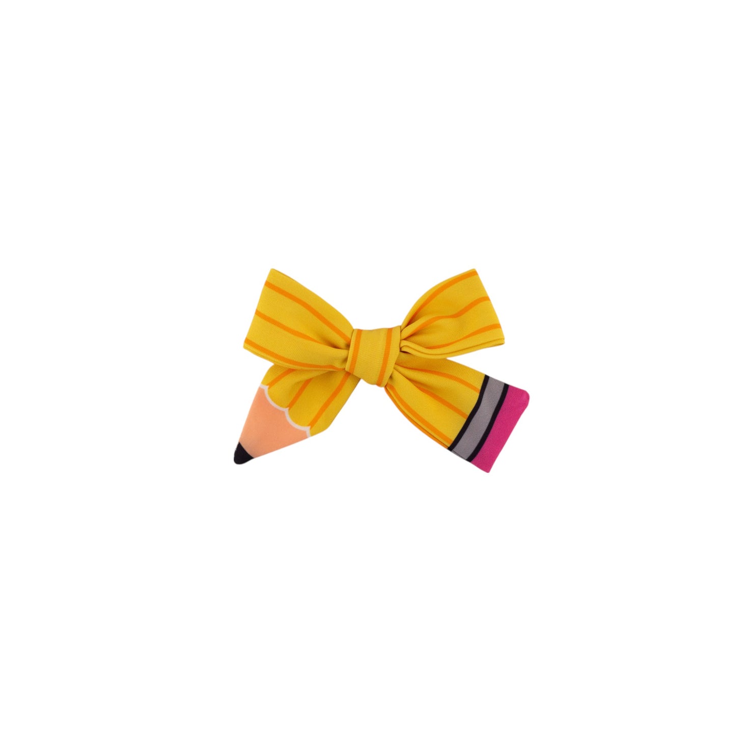 Pencil Hair Bow: Long Tail