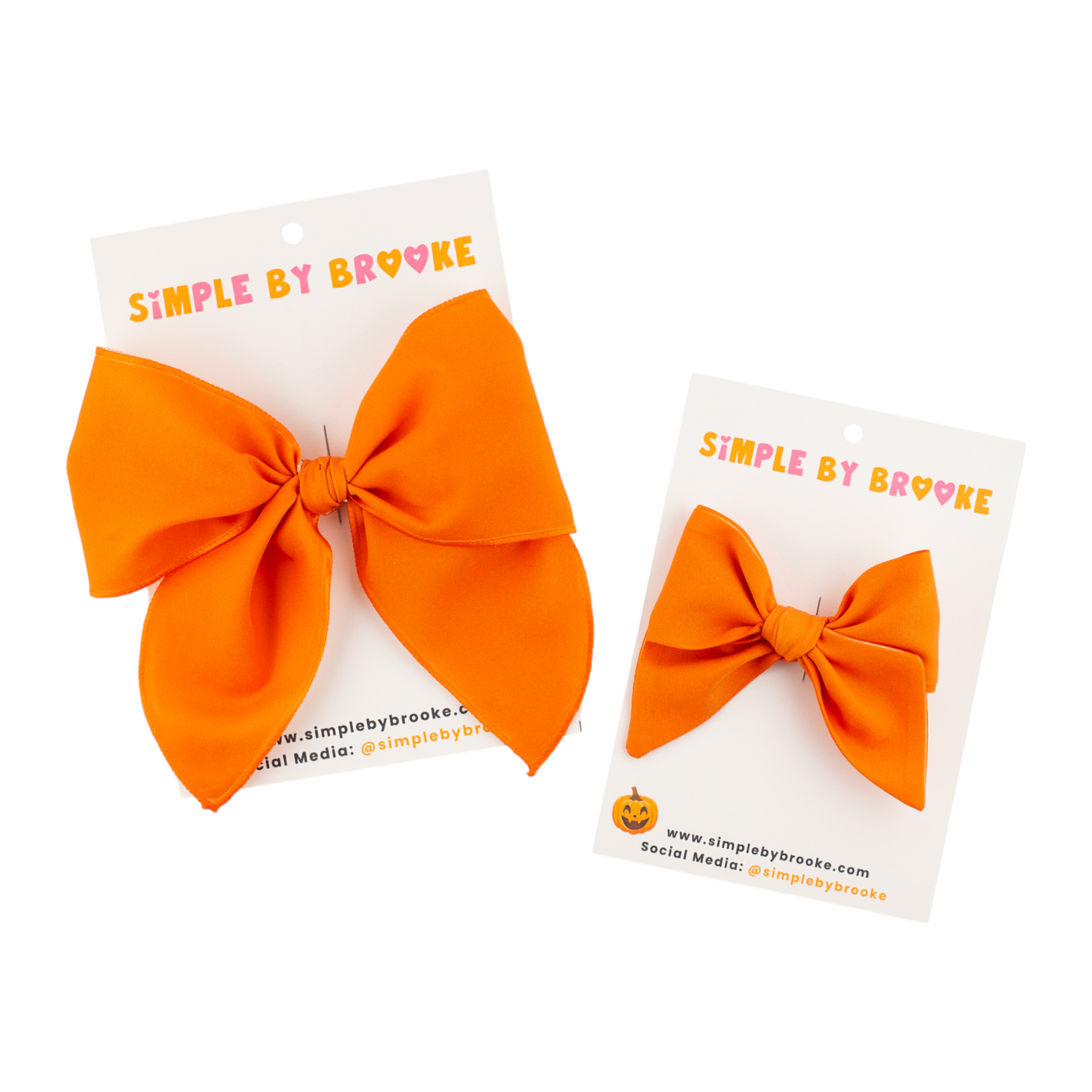 Orange Bow