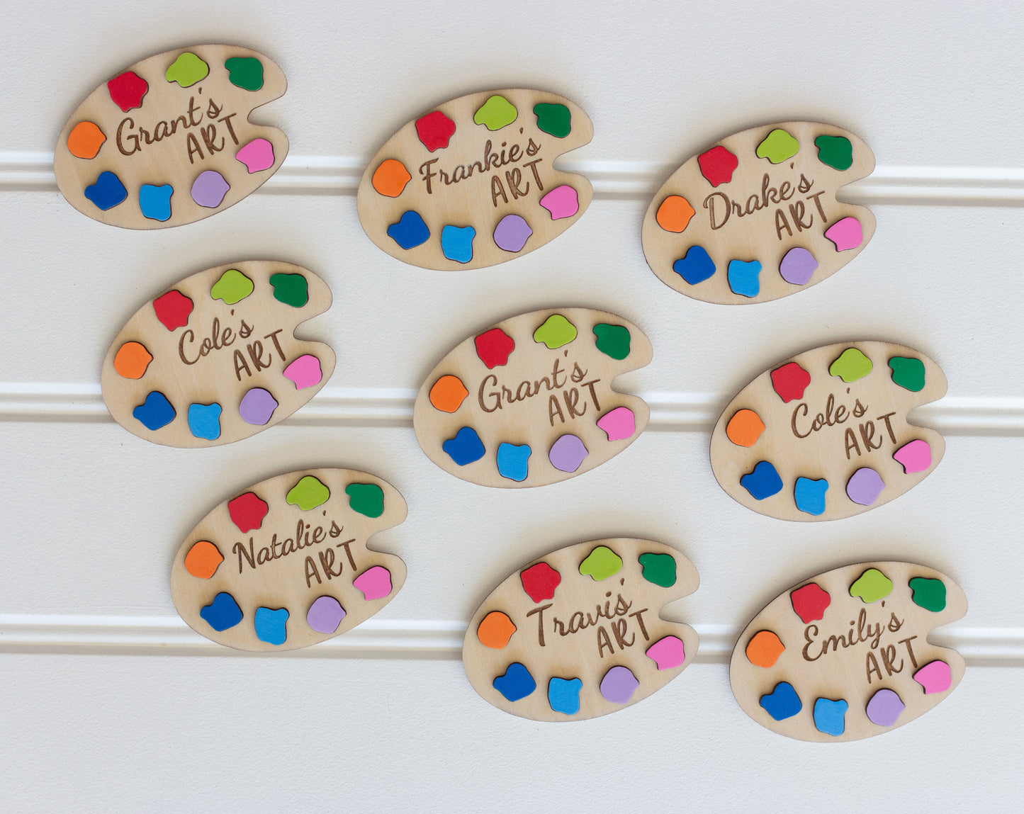 Personalized Art Palette Magnet