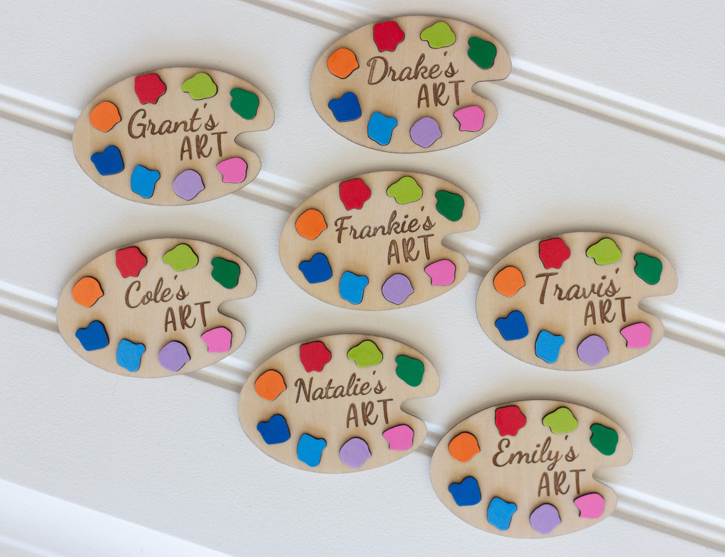 Personalized Art Palette Magnet
