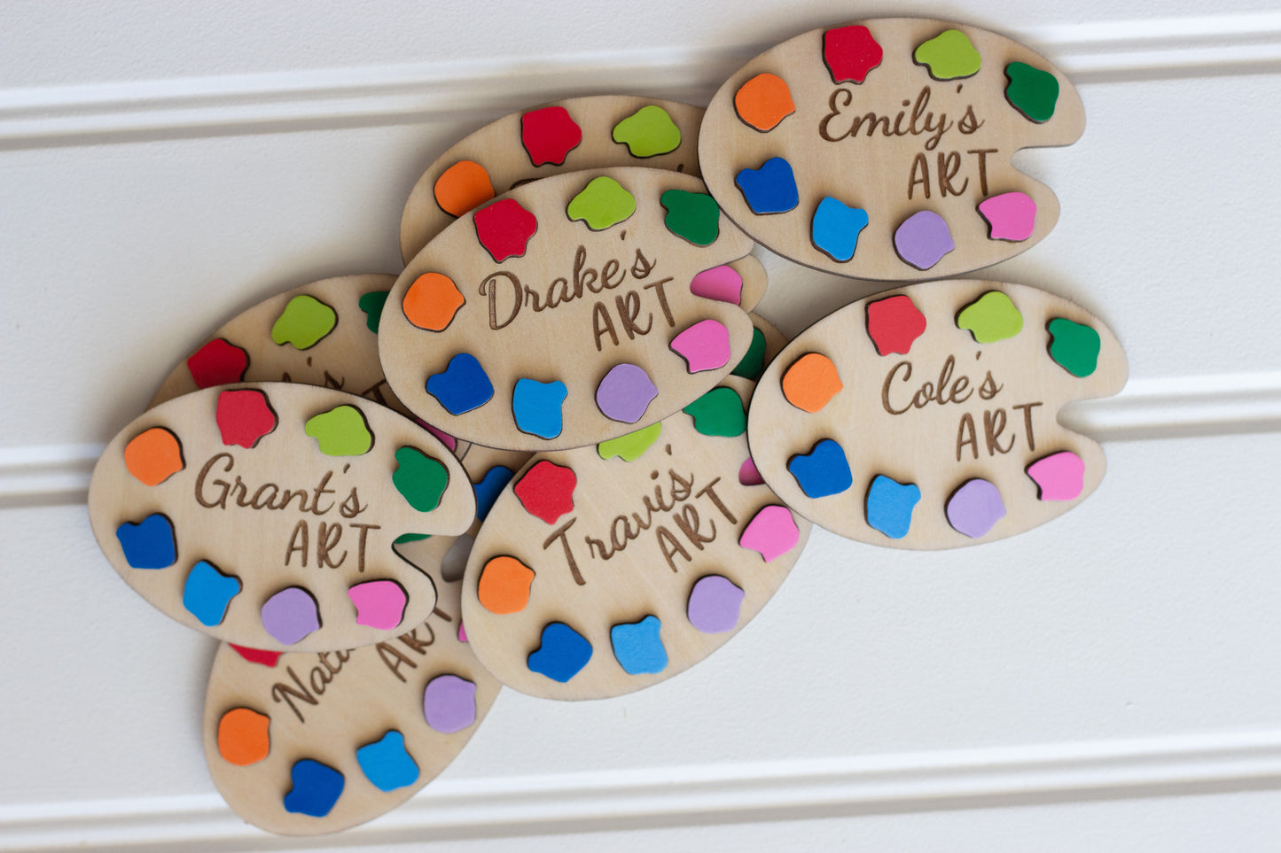Personalized Art Palette Magnet