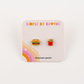 Burger and Fries Earrings