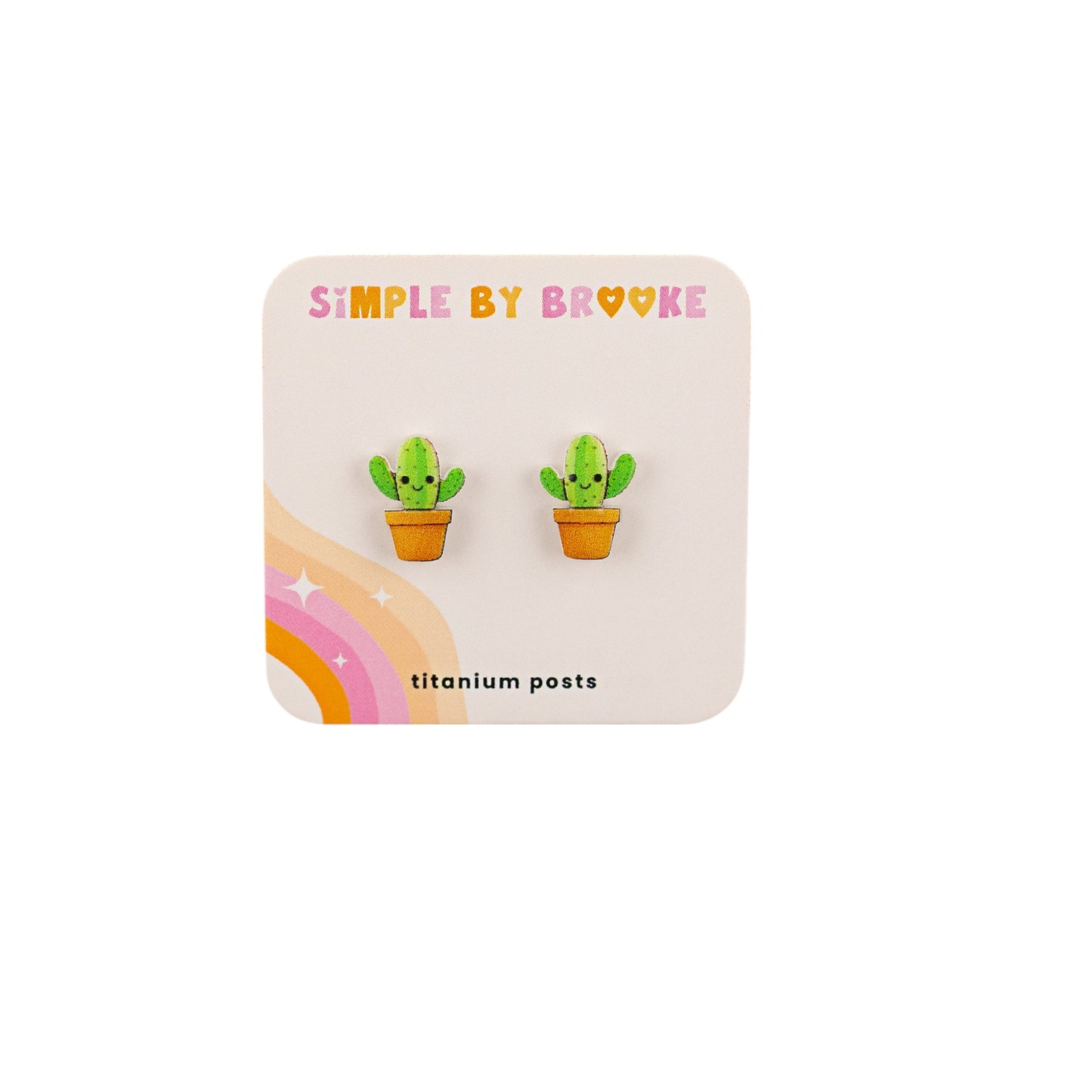 Cactus Earrings