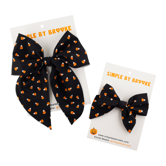 Candy Corn Bow