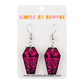 Coffin Dangle Earrings
