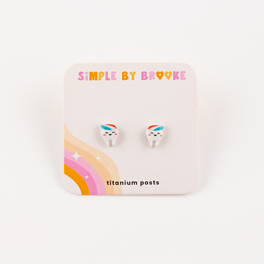 Cute Tooth Earrings