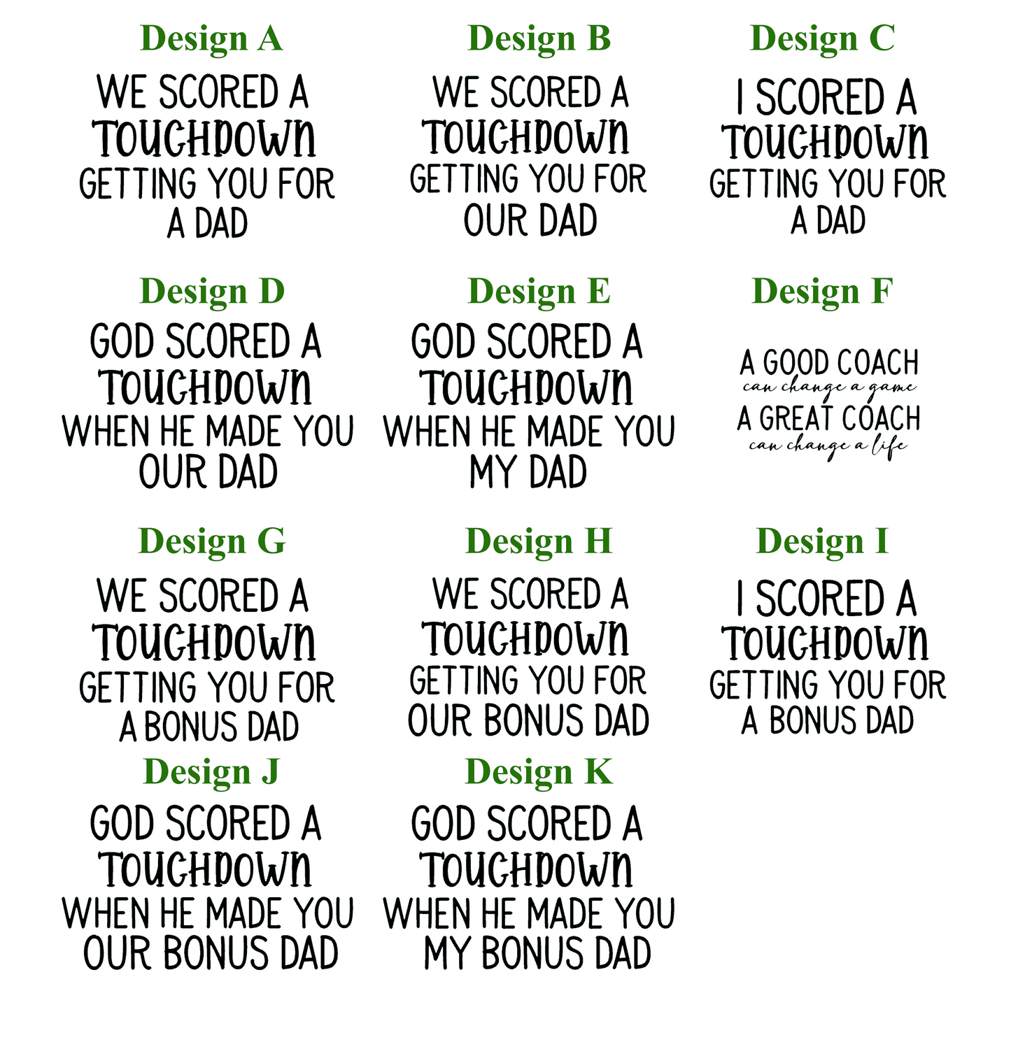 Football Sign