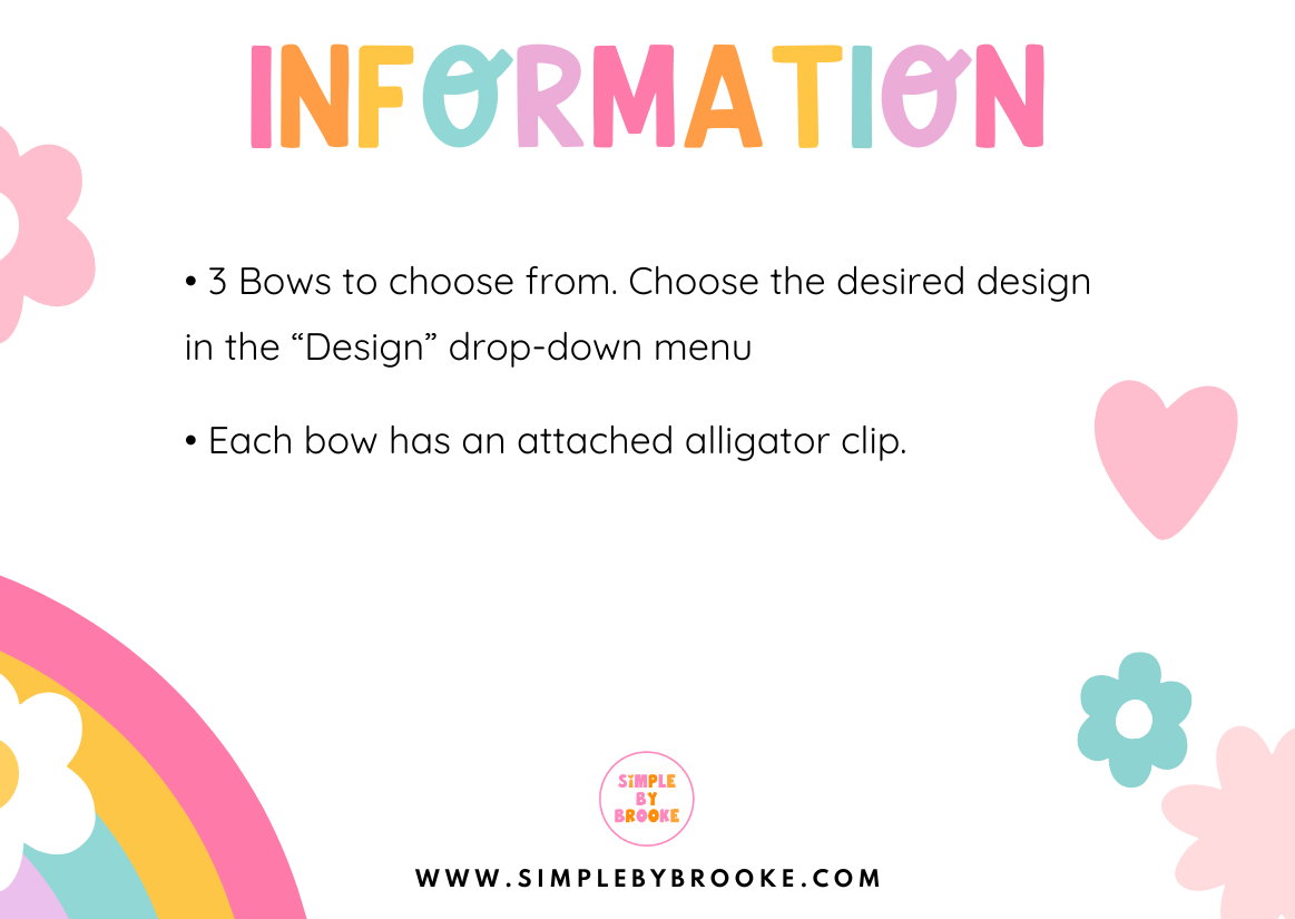 Leather School Bows