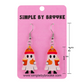 Beanie Ghost Dangle Earrings