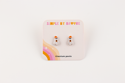 Ghost Coffee Earrings