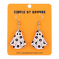Flower Ghost Dangle Earrings