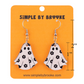 Flower Ghost Dangle Earrings