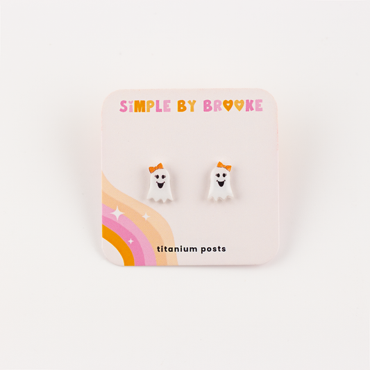 Ghost Girl Earrings