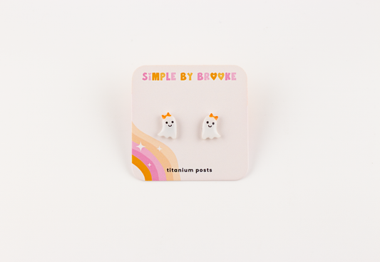 Ghost Girl Earrings