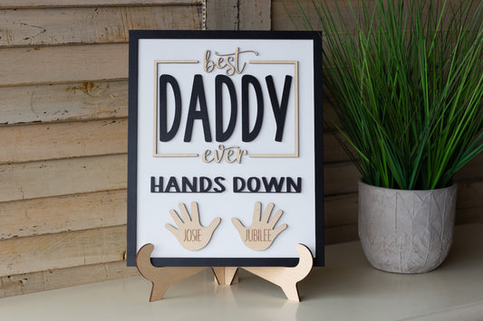 Hands Down Sign