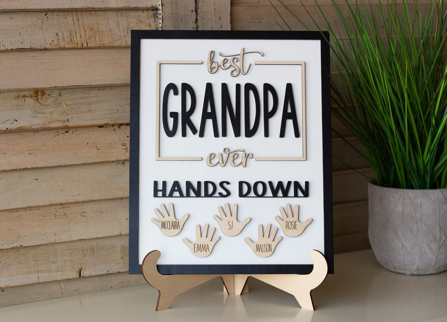 Hands Down Sign