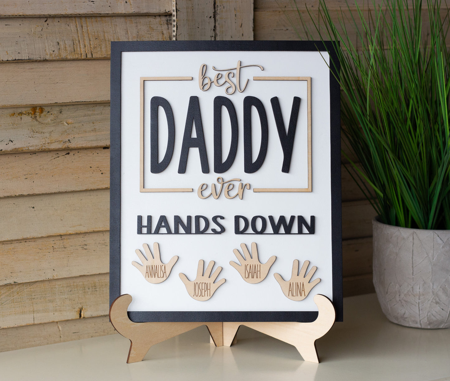 Hands Down Sign