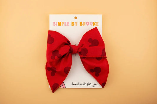 Red Ears Bow