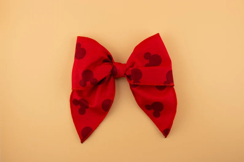 Red Ears Bow