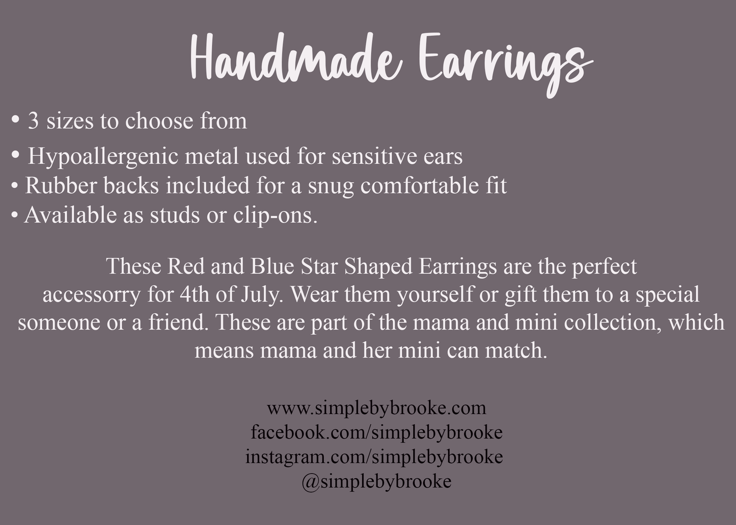 Star Earrings